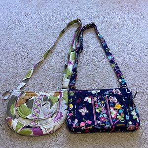 2 Vera Bradley crossbody